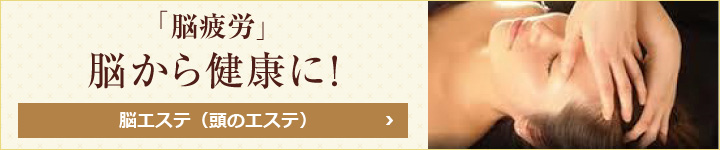 脳エステ（頭のエステ）